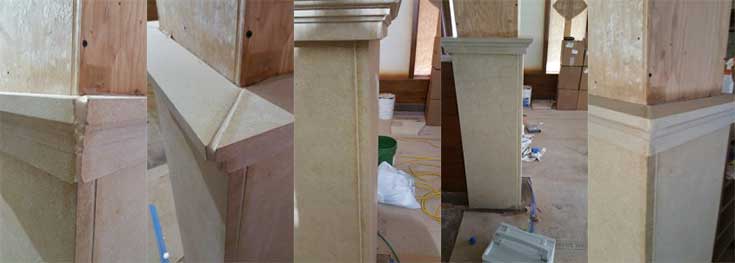 Limestone Column Repair